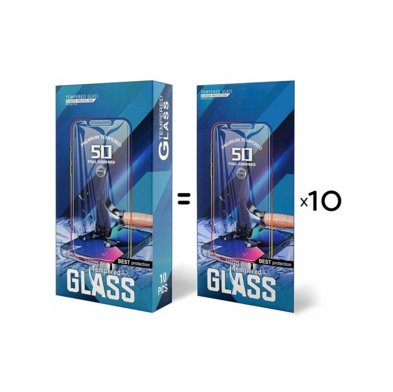 Szkło hartowane 5D do Xiaomi REDMI 9C Full Glue czarny KOPERTA