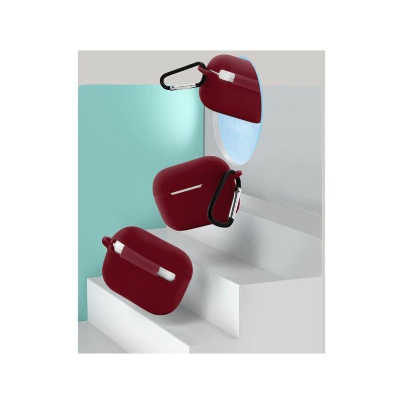 Etui na słuchawki do Apple AirPods Pro burgund