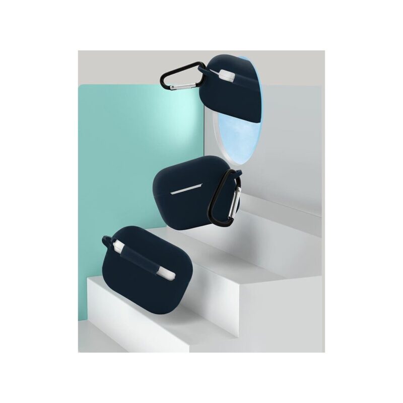 Etui na słuchawki do Apple AirPods Pro granatowy
