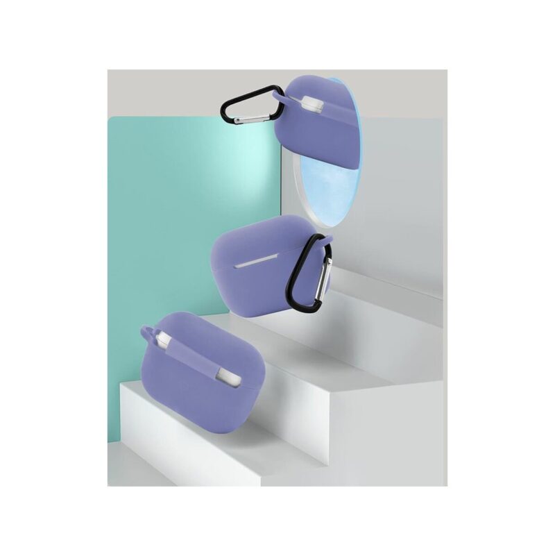 Etui na słuchawki do Apple AirPods Pro lawendowy