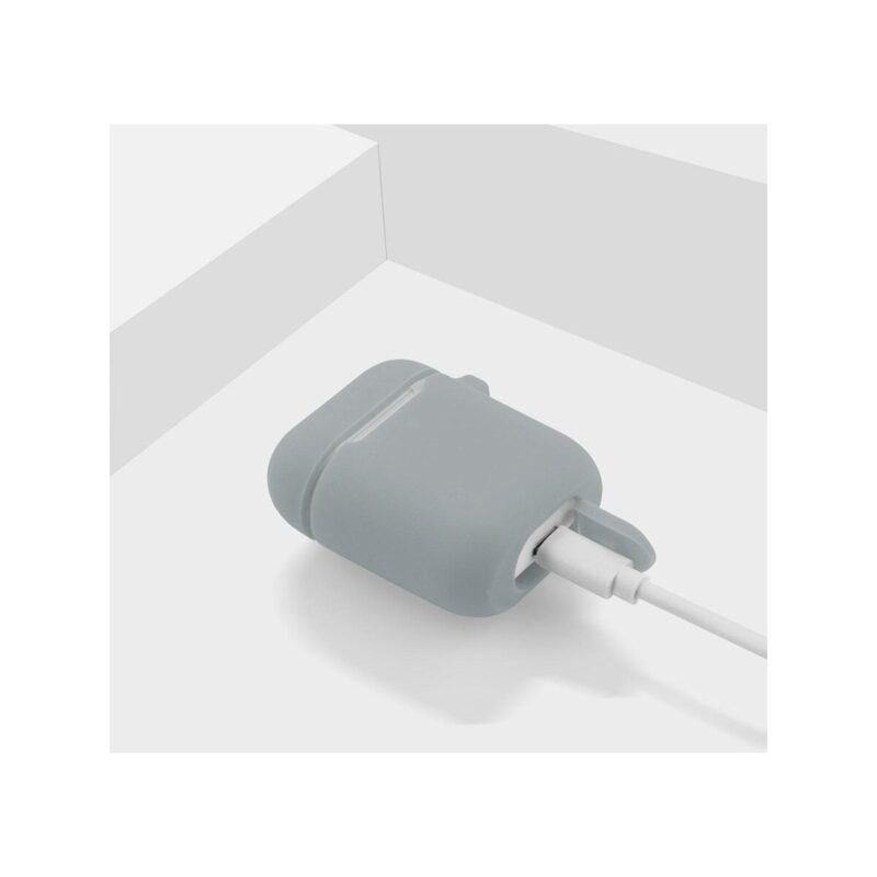 Etui na słuchawki do Apple AirPods I/II szary