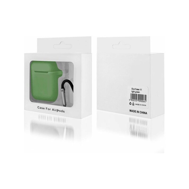 Etui na słuchawki do Apple AirPods I/II jasnozielony