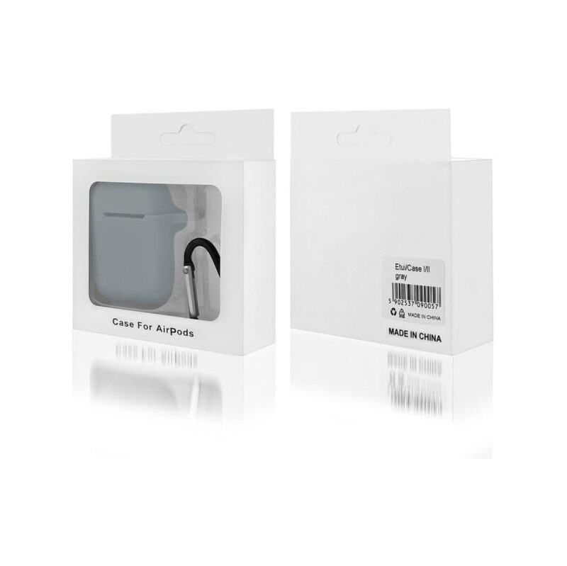Etui na słuchawki do Apple AirPods I/II szary