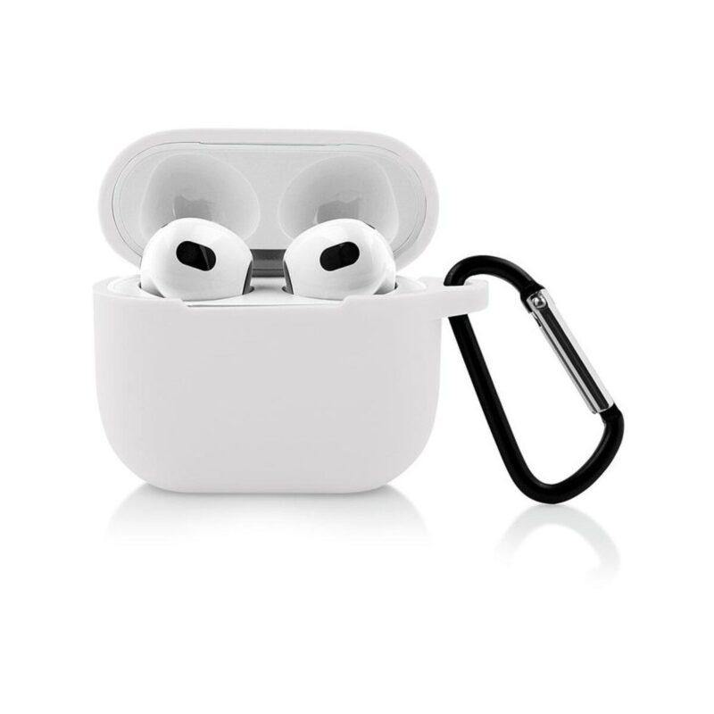Etui na słuchawki do Apple Airpods III biały