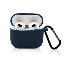 Etui na słuchawki do Apple Airpods III granatowy
