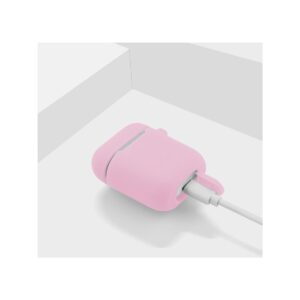 Etui na słuchawki do Apple AirPods I/II różowy