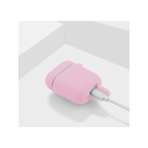Etui na słuchawki do Apple AirPods I/II różowy