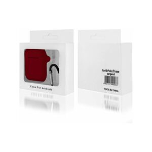Etui na słuchawki do Apple AirPods I/II burgund
