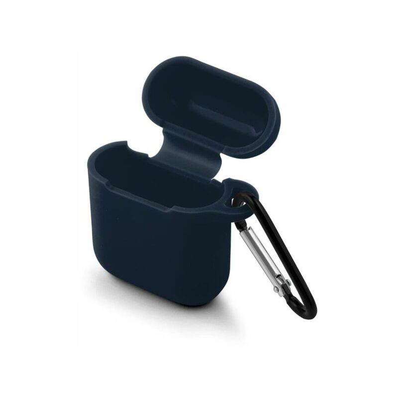 Etui na słuchawki do Apple AirPods I/II granatowy