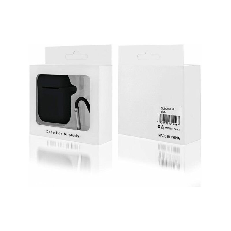Etui na słuchawki do Apple AirPods I/II czarny