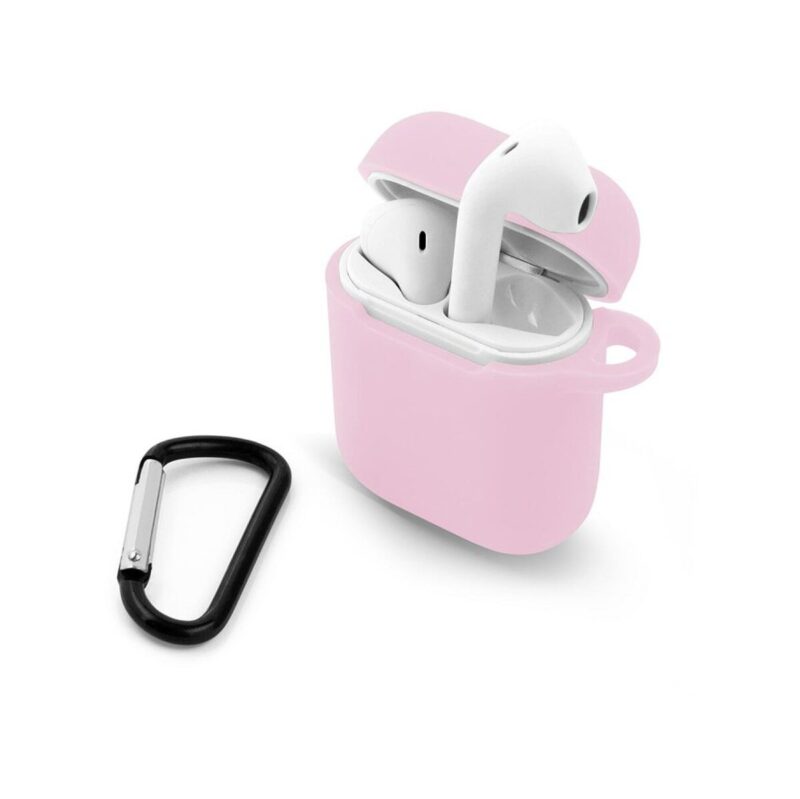 Etui na słuchawki do Apple AirPods I/II różowy