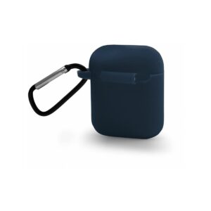 Etui na słuchawki do Apple AirPods I/II granatowy