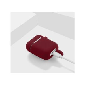 Etui na słuchawki do Apple AirPods I/II burgund