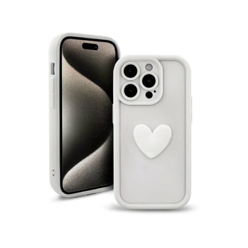 Etui HEARTS do Apple iPhone 13 PRO biały