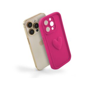 Etui HEARTS do Apple iPhone 13 PRO fuksja