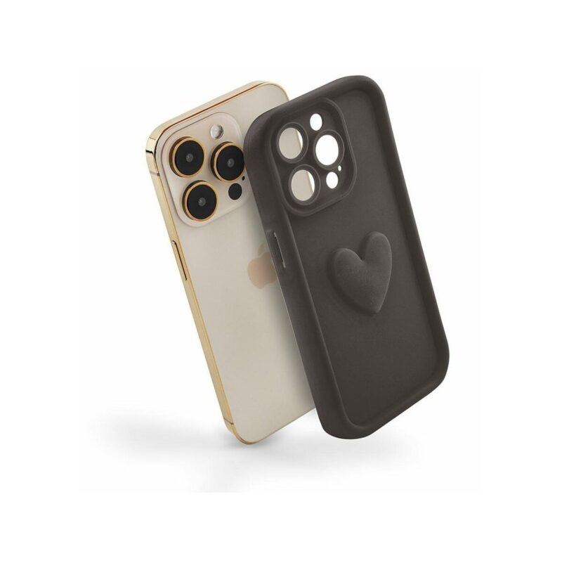 Etui HEARTS do Apple iPhone 13 PRO kawowy