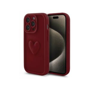Etui HEARTS do Apple iPhone 13 PRO bordo