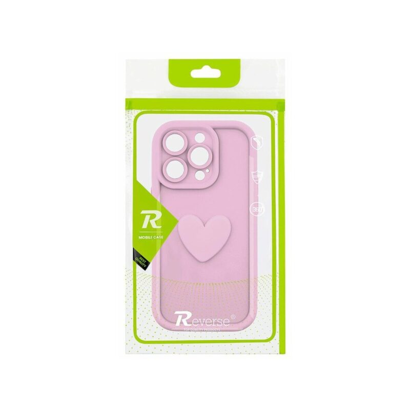 Etui HEARTS do Apple iPhone 13 PRO różowy