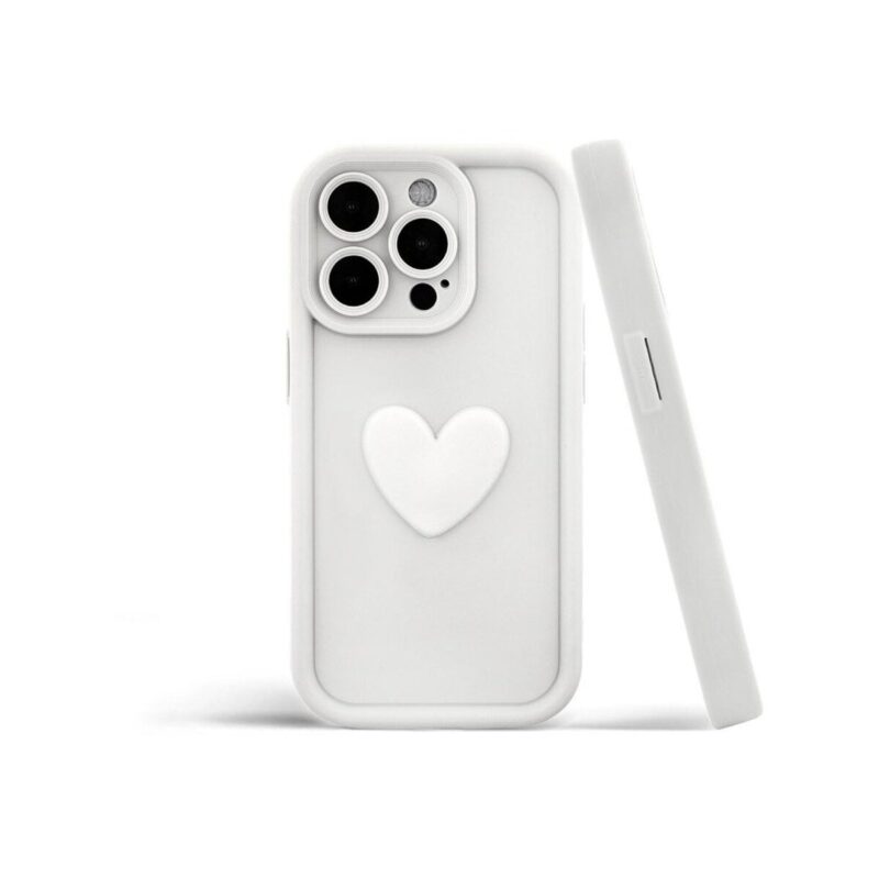Etui HEARTS do Samsung A25 5G biały