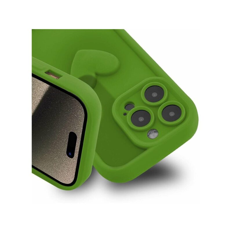 Etui HEARTS do Apple iPhone 14 PRO zielony