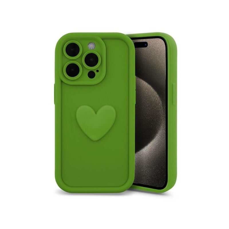 Etui HEARTS do Xiaomi REDMI NOTE 13 PRO 5G zielony