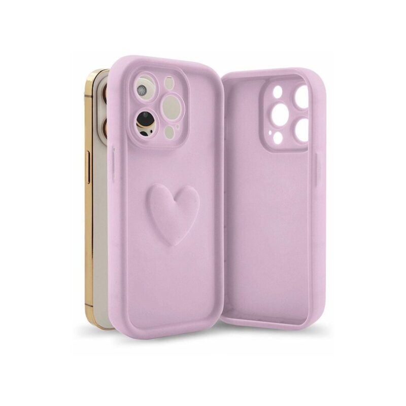 Etui HEARTS do Samsung A15 różowy