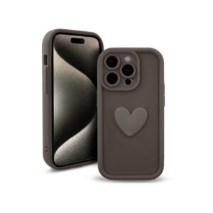 Etui HEARTS do Xiaomi REDMI NOTE 13 5G kawowy