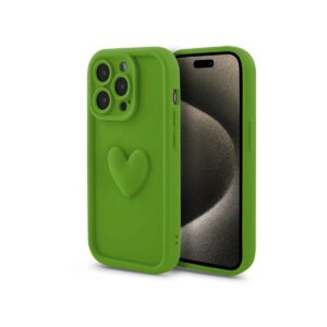 Etui HEARTS do Xiaomi REDMI NOTE 13 5G zielony