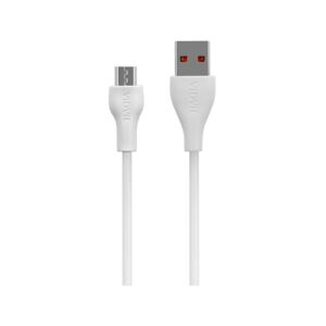 Ładowarka sieciowa VIDVIE PLE245 2xUSB + kabel Micro 2.4A biały