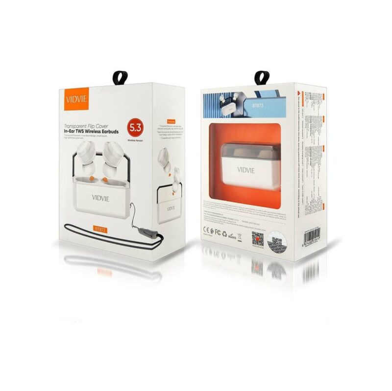 Słuchawki VIDVIE BT873 Bluetooth biały