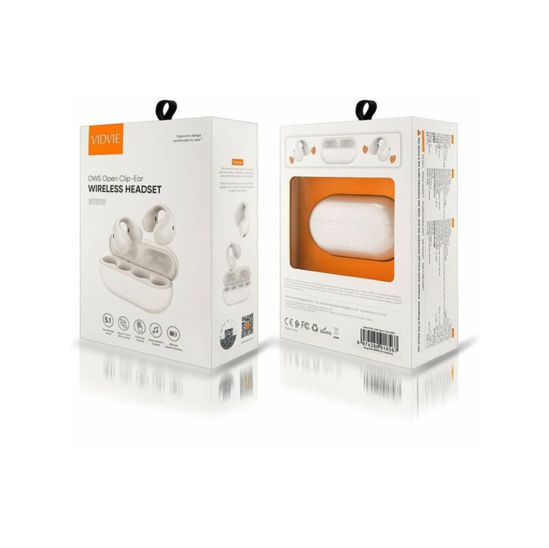 Słuchawki VIDVIE BT870 Bluetooth OWS biały