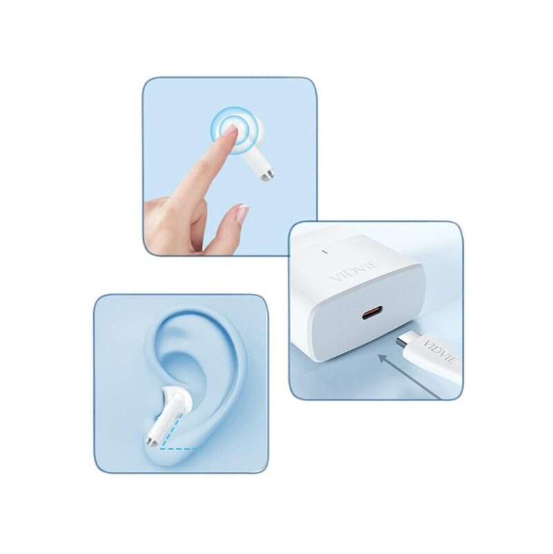 Słuchawki VIDVIE BT865 Bluetooth biały
