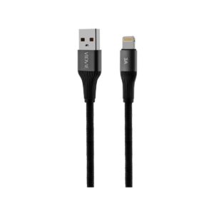 250989-large-default-kabel-vidvie-cb4038-usbiphone-3a-3m-czarny Kabel VIDVIE CB4038 USB/iPhone 3A, 3m czarny