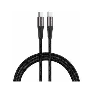 Kabel VIDVIE CB4038 Type C/Type C 60W, 3m czarny