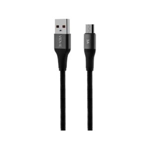 Kabel VIDVIE CB4038 USB/Micro 3A, 1m czarny