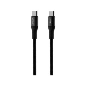 Kabel VIDVIE CB4038 Type C/Type C 60W, 2m czarny