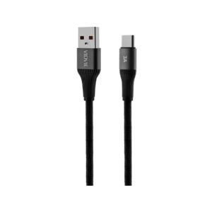 Kabel VIDVIE CB4038 USB/Type C 3A, 3m czarny