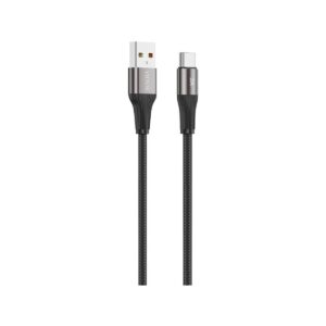 Kabel VIDVIE CB4038 USB/Type C 3A, 3m czarny