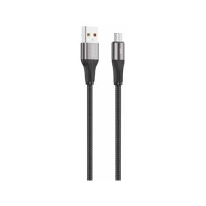 Kabel VIDVIE CB4038 USB/Micro 3A, 3m czarny