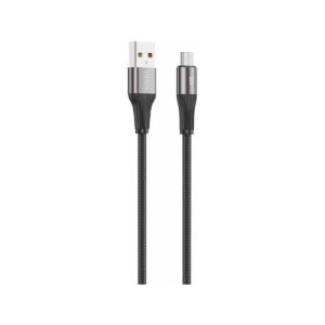 Kabel VIDVIE CB4038 USB/Micro 3A, 3m czarny
