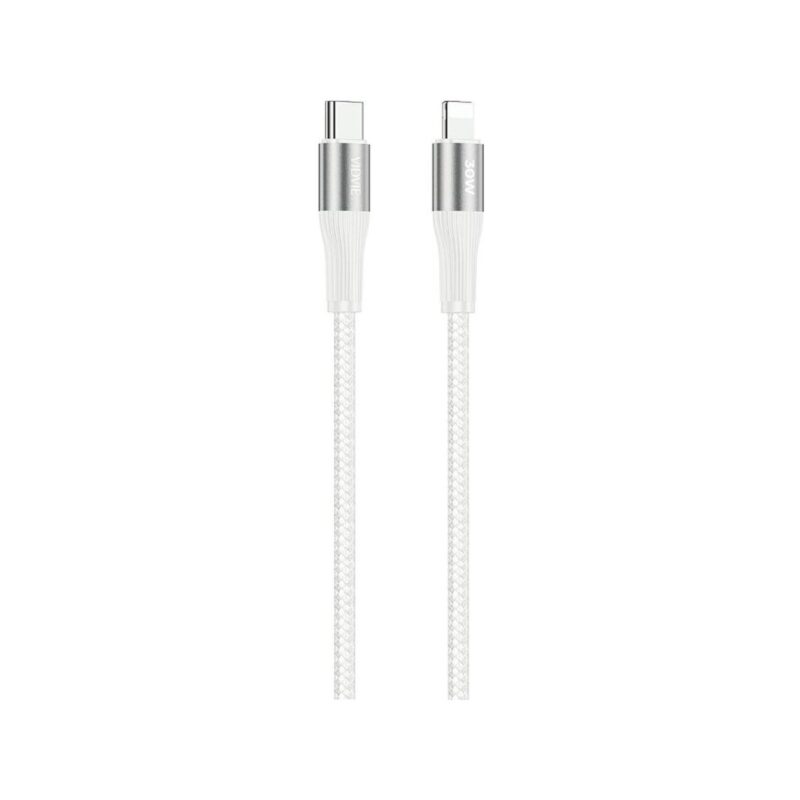 Kabel VIDVIE CB4038 Type C/iPhone 30W, 1m biały