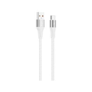 Kabel VIDVIE CB4038 USB/Type C 3A, 2m biały