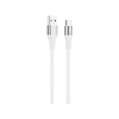 Kabel VIDVIE CB4038 USB/Type C 3A, 2m biały