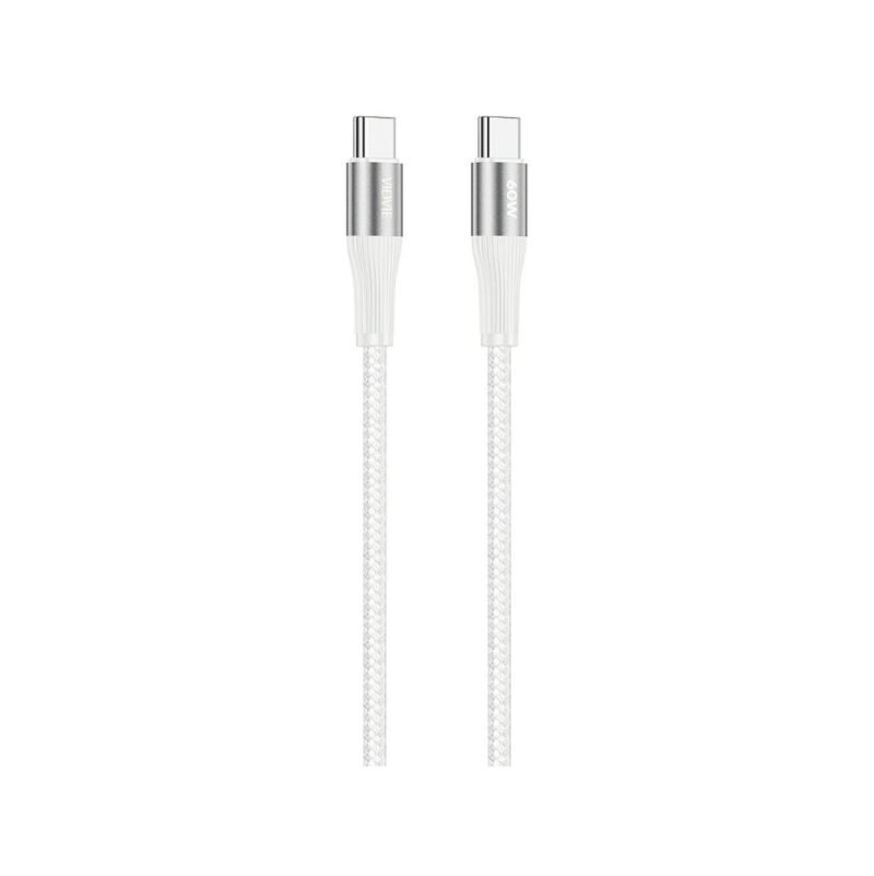 Kabel VIDVIE CB4038 Type C/Type C 60W, 2m biały