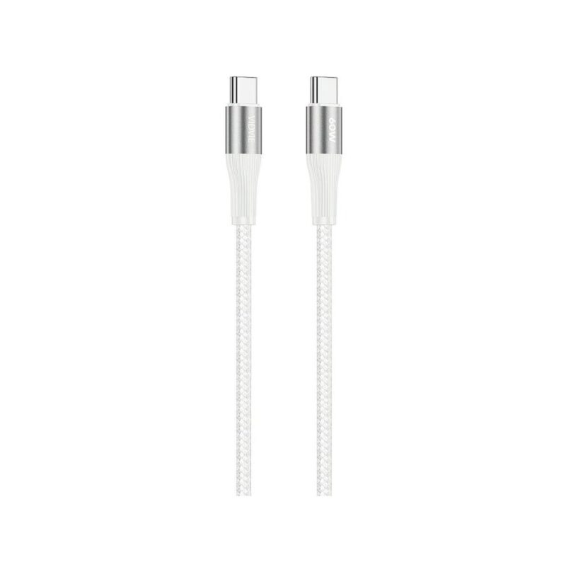 Kabel VIDVIE CB4038 Type C/Type C 60W, 2m biały