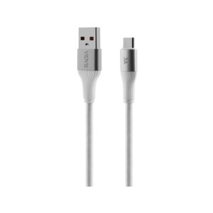 Kabel VIDVIE CB4038 USB/Type C 3A, 2m biały