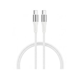 Kabel VIDVIE CB4038 Type C/Type C 60W, 2m biały