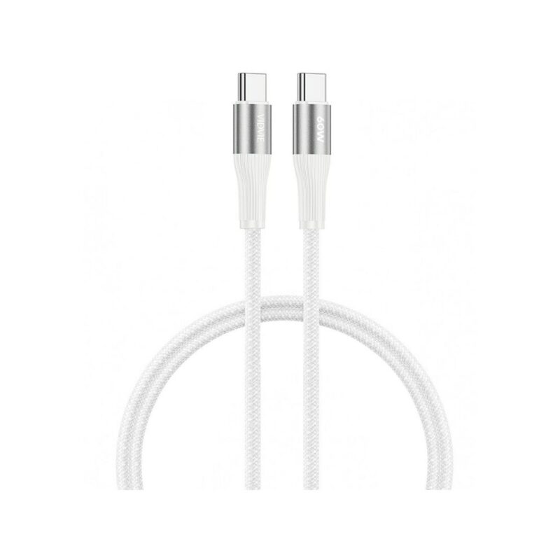 Kabel VIDVIE CB4038 Type C/Type C 60W, 2m biały