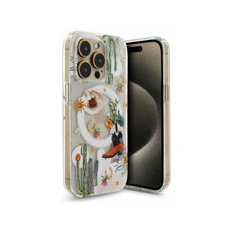 Etui MAGSAFE PRINT do Samsung S24+ wildwest