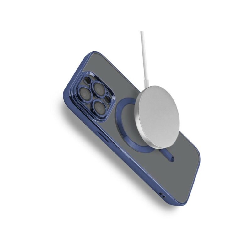 Etui MAGSHINE MAGSAFE do Apple iPhone 16+ granatowy
